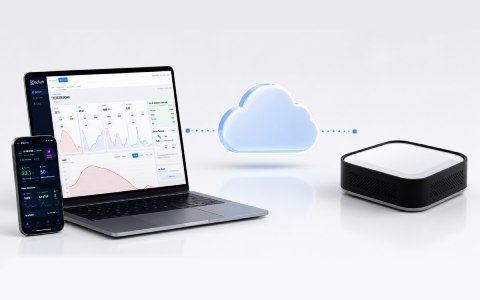 KioSense cihaz bulut ve panel bağlantısı